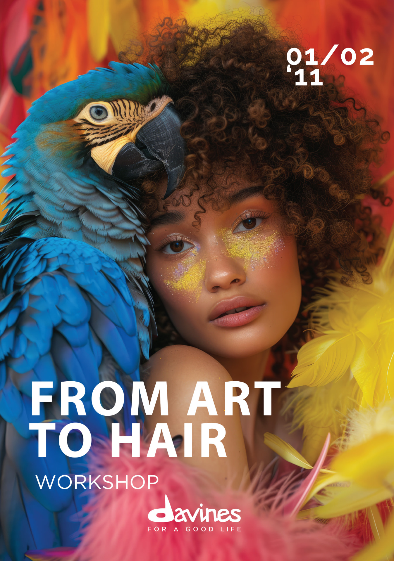 FROM ART TO HAIR — μπροστινή όψη